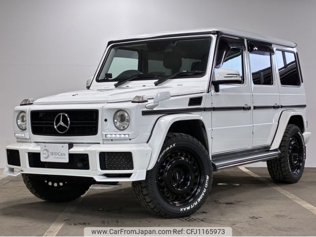 mercedes-benz g-class 2017 -MERCEDES-BENZ--Benz G Class LDA-463348--WDB4633482X277313---MERCEDES-BENZ--Benz G Class LDA-463348--WDB4633482X277313- image 1