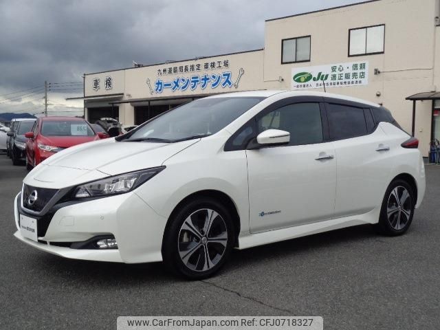 nissan leaf 2018 -NISSAN 【北九州 345ｽ1108】--Leaf ZE1--031771---NISSAN 【北九州 345ｽ1108】--Leaf ZE1--031771- image 1