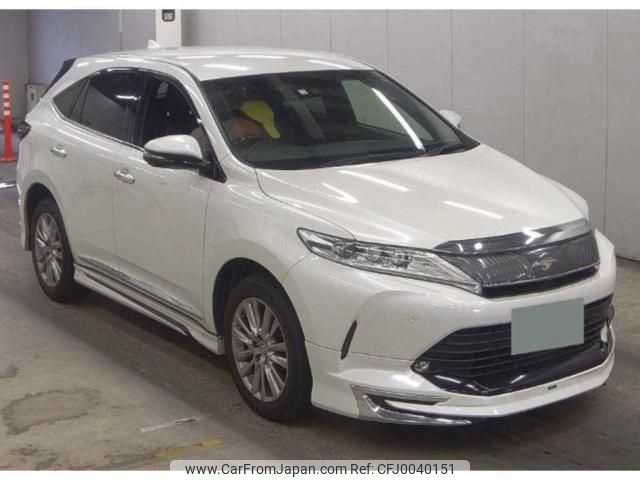 toyota harrier 2020 quick_quick_DBA-ZSU60W_ZSU60-0184269 image 1