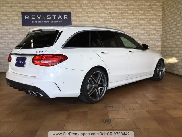 mercedes-benz c-class-station-wagon 2018 quick_quick_CBA-205286_WDD2052862F353360 image 2