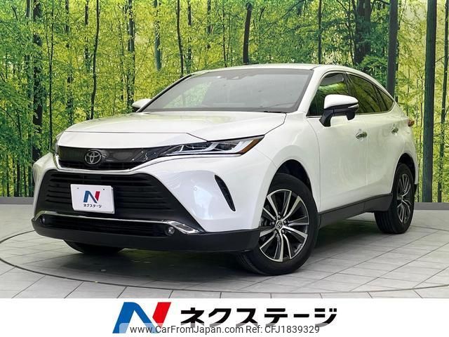 toyota harrier 2021 CFJ1839329 image 1