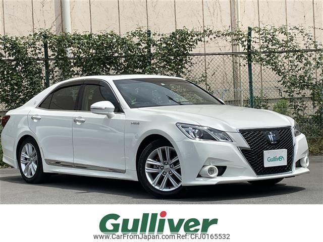 toyota crown 2013 -TOYOTA--Crown DAA-AWS210--AWS210-6046758---TOYOTA--Crown DAA-AWS210--AWS210-6046758- image 1