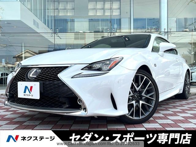 lexus rc 2016 CFJ7792633 image 1