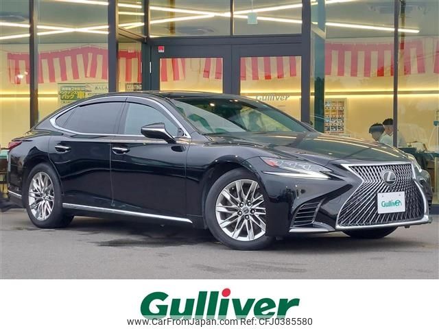 lexus ls 2018 -LEXUS--Lexus LS DBA-VXFA50--VXFA50-6000295---LEXUS--Lexus LS DBA-VXFA50--VXFA50-6000295- image 1