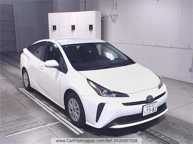 toyota prius 2020 -TOYOTA 【岐阜 303ﾄ7382】--Prius ZVW51-6181267---TOYOTA 【岐阜 303ﾄ7382】--Prius ZVW51-6181267- image 1