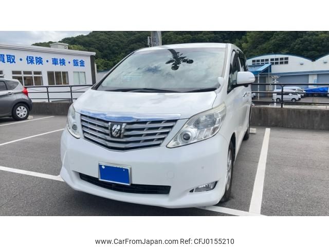 toyota alphard 2011 -TOYOTA--Alphard DBA-ANH25W--ANH25-8029683---TOYOTA--Alphard DBA-ANH25W--ANH25-8029683- image 1