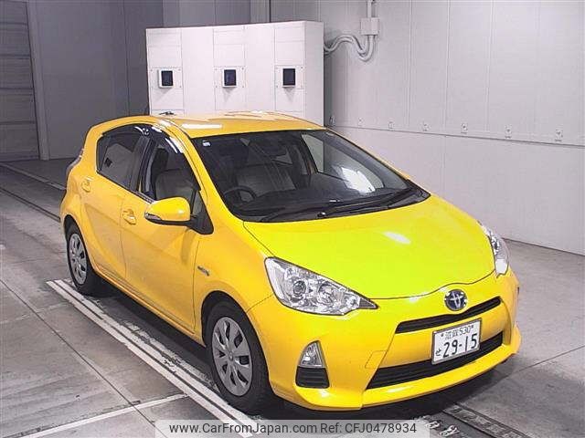 toyota aqua 2012 -TOYOTA 【滋賀 530ｾ2915】--AQUA NHP10--2125044---TOYOTA 【滋賀 530ｾ2915】--AQUA NHP10--2125044- image 1