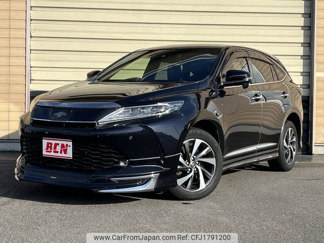 toyota harrier 2018 CFJ1791200 image 1
