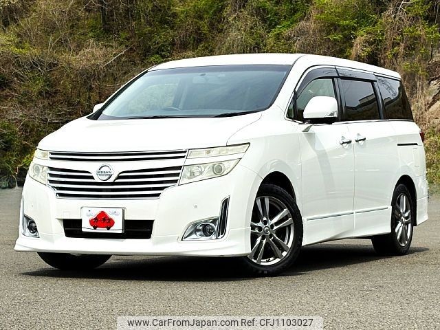 nissan elgrand 2012 -NISSAN--Elgrand DBA-TE52--TE52-033920---NISSAN--Elgrand DBA-TE52--TE52-033920- image 1