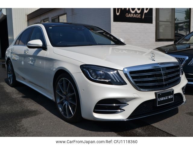 mercedes-benz s-class 2019 -MERCEDES-BENZ--Benz S Class LDA-222034--WDD2220342A437069---MERCEDES-BENZ--Benz S Class LDA-222034--WDD2220342A437069- image 1