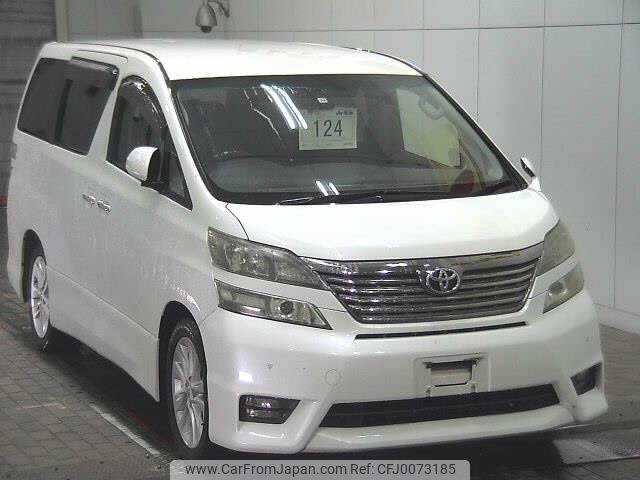 toyota vellfire 2009 -TOYOTA--Vellfire ANH20W--8092438---TOYOTA--Vellfire ANH20W--8092438- image 1