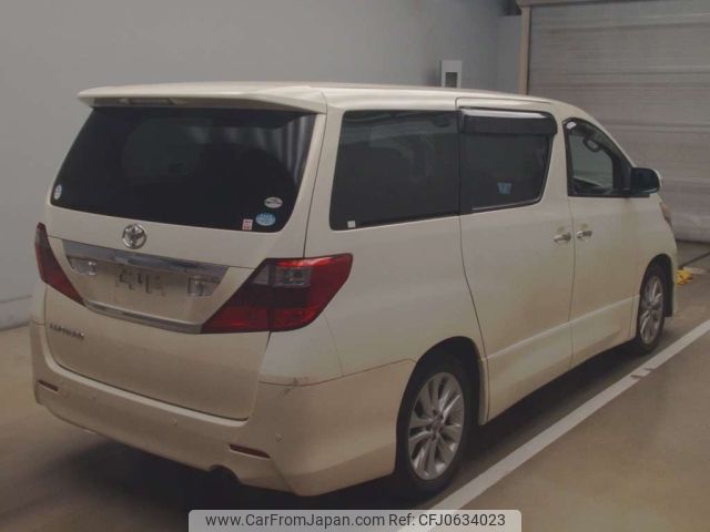 toyota alphard 2010 -TOYOTA--Alphard ANH20W-8107317---TOYOTA--Alphard ANH20W-8107317- image 2