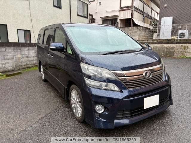toyota vellfire 2012 CFJ1865269 image 1