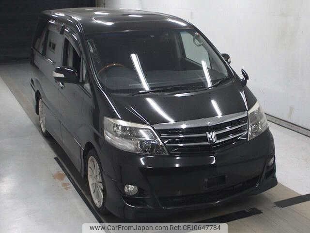 toyota alphard 2008 -TOYOTA--Alphard ANH10W--0198075---TOYOTA--Alphard ANH10W--0198075- image 1