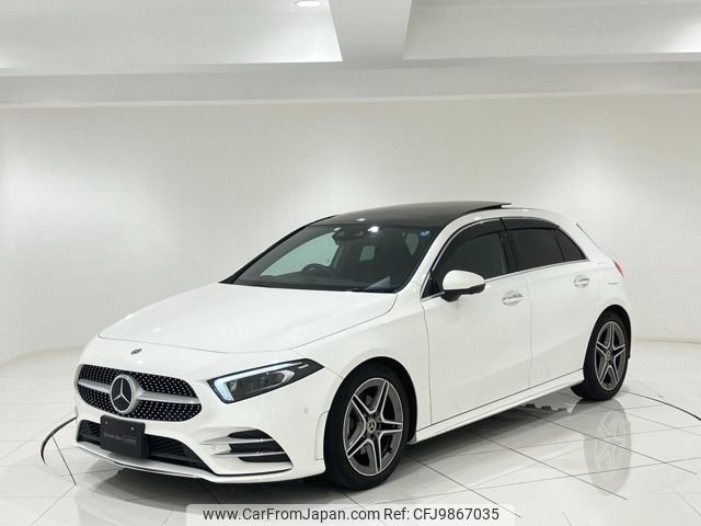 mercedes-benz a-class 2019 -MERCEDES-BENZ--Benz A Class 5BA-177084--WDD1770842J067416---MERCEDES-BENZ--Benz A Class 5BA-177084--WDD1770842J067416- image 1