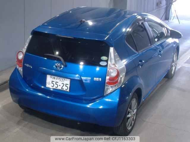 toyota aqua 2012 -TOYOTA 【神戸 537ﾌ5525】--AQUA NHP10-2040295---TOYOTA 【神戸 537ﾌ5525】--AQUA NHP10-2040295- image 2