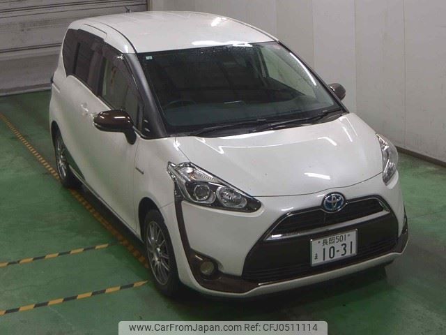 toyota sienta 2016 -TOYOTA 【長岡 501ﾏ1031】--Sienta NHP170G--7052426---TOYOTA 【長岡 501ﾏ1031】--Sienta NHP170G--7052426- image 1