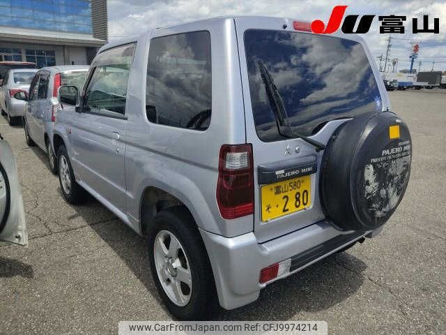 mitsubishi pajero-mini 2006 -MITSUBISHI 【富山 580ｿ280】--Pajero mini H58A--H58A-0704462---MITSUBISHI 【富山 580ｿ280】--Pajero mini H58A--H58A-0704462- image 2