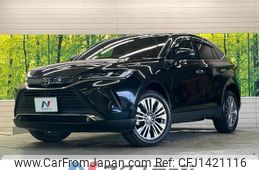 toyota harrier 2022 quick_quick_MXUA80_MXUA80-0077919