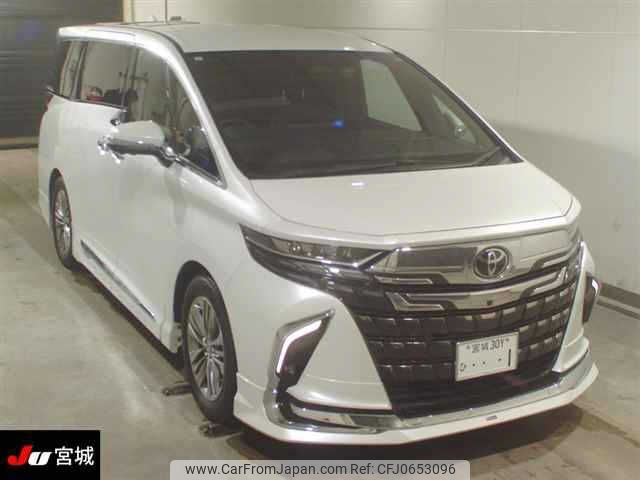 toyota alphard 2023 -TOYOTA 【宮城 30Yﾋ1】--Alphard AAHH45W-0002409---TOYOTA 【宮城 30Yﾋ1】--Alphard AAHH45W-0002409- image 1