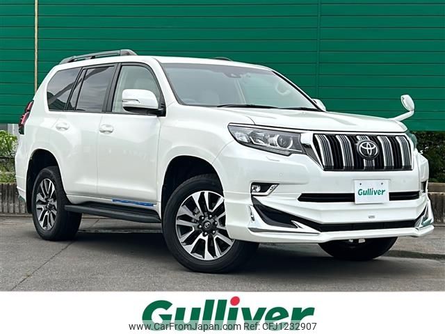 toyota land-cruiser-prado 2021 -TOYOTA--Land Cruiser Prado 3BA-TRJ150W--TRJ150-0134560---TOYOTA--Land Cruiser Prado 3BA-TRJ150W--TRJ150-0134560- image 1