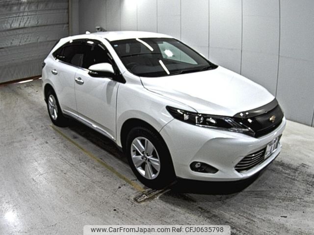 toyota harrier 2017 -TOYOTA 【岡山 368ほ】--Harrier ZSU60W-0103560---TOYOTA 【岡山 368ほ】--Harrier ZSU60W-0103560- image 1