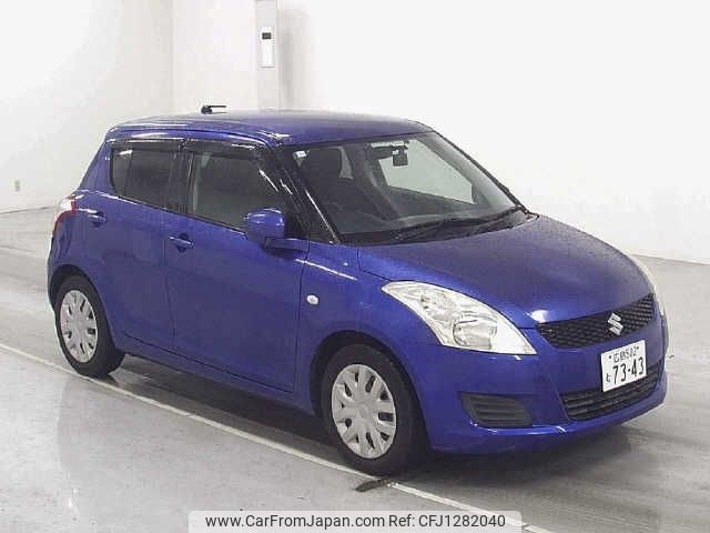 suzuki swift 2010 -SUZUKI 【広島 502ﾑ7343】--Swift ZC72S--100659---SUZUKI 【広島 502ﾑ7343】--Swift ZC72S--100659- image 1