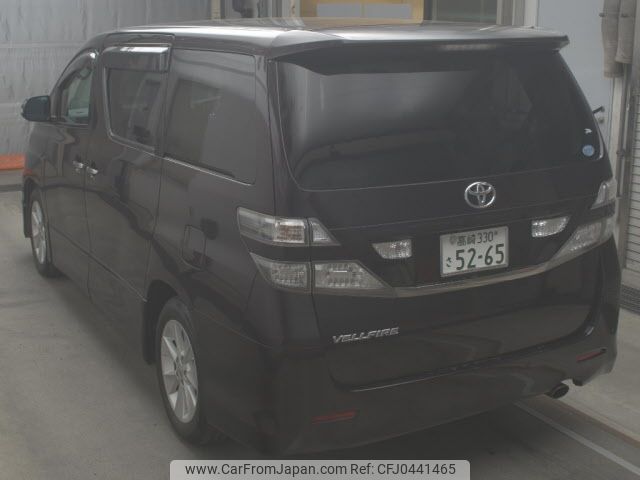 toyota vellfire 2010 -TOYOTA 【高崎 330ｻ5265】--Vellfire ANH20W-8163665---TOYOTA 【高崎 330ｻ5265】--Vellfire ANH20W-8163665- image 2