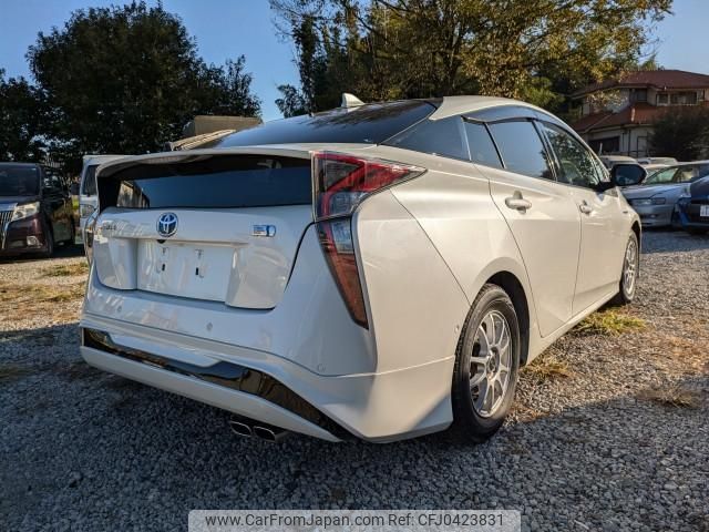 toyota prius 2017 quick_quick_DAA-ZVW50_ZVW50-6071991 image 2