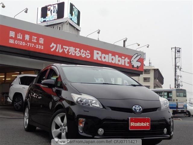 toyota prius 2014 -TOYOTA--Prius DAA-ZVW30--ZVW30-1801145---TOYOTA--Prius DAA-ZVW30--ZVW30-1801145- image 1