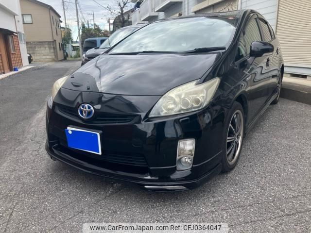 toyota prius 2010 -TOYOTA--Prius DAA-ZVW30--ZVW30-5225575---TOYOTA--Prius DAA-ZVW30--ZVW30-5225575- image 1