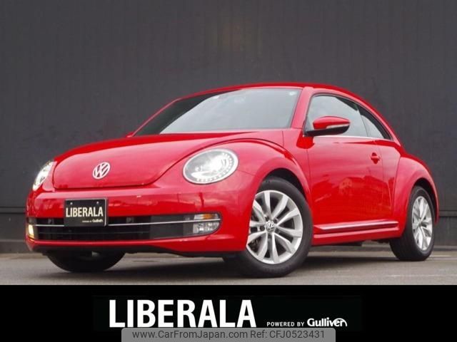 volkswagen the-beetle 2014 -VOLKSWAGEN--VW The Beetle DBA-16CBZ--WVWZZZ16ZEM655691---VOLKSWAGEN--VW The Beetle DBA-16CBZ--WVWZZZ16ZEM655691- image 1