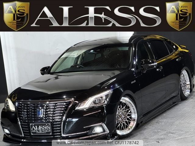 toyota crown 2017 -TOYOTA--Crown DAA-AWS210--AWS210-6123889---TOYOTA--Crown DAA-AWS210--AWS210-6123889- image 1