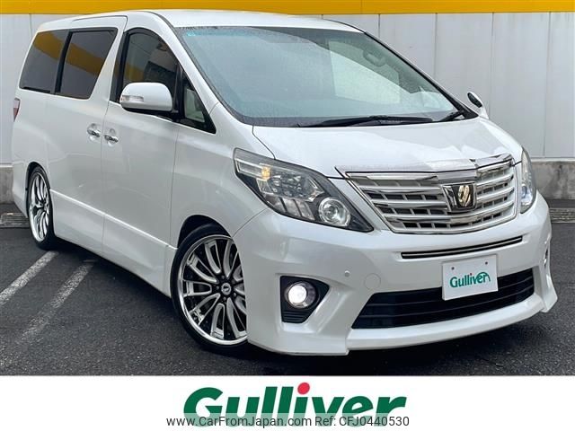 toyota alphard 2012 -TOYOTA--Alphard DBA-ANH20W--ANH20-8257960---TOYOTA--Alphard DBA-ANH20W--ANH20-8257960- image 1