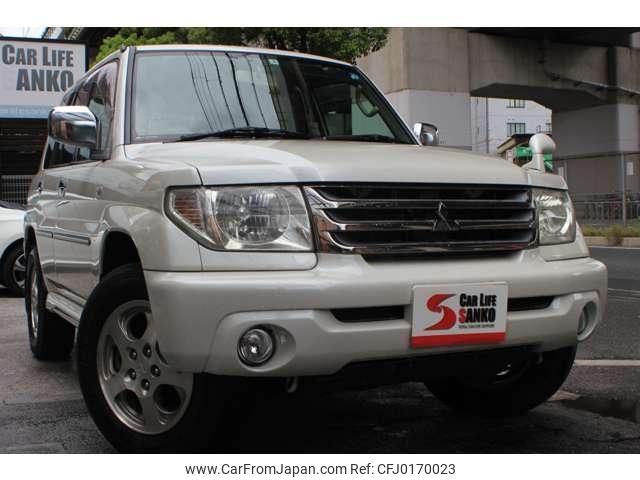 mitsubishi pajero-io 2005 quick_quick_TA-H77W_H77W-5501775 image 2