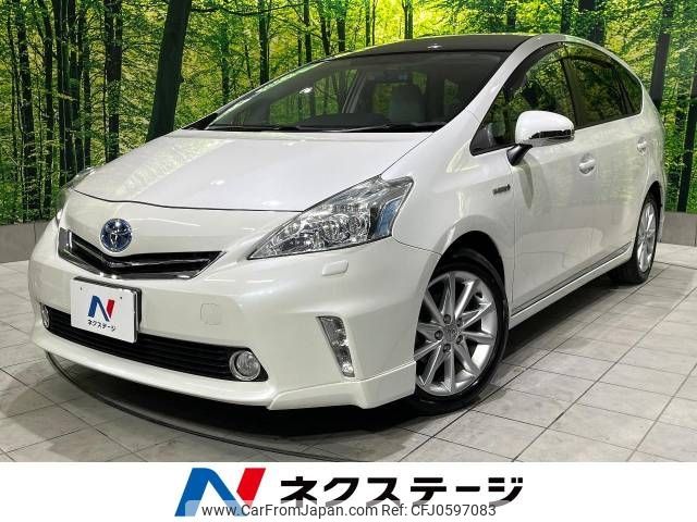 toyota prius-α 2013 -TOYOTA--Prius α DAA-ZVW41W--ZVW41-3332227---TOYOTA--Prius α DAA-ZVW41W--ZVW41-3332227- image 1