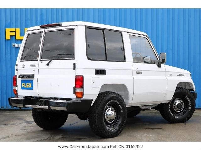 toyota land-cruiser-prado 1996 -TOYOTA--Land Cruiser Prado KD-KZJ71W--KZJ71-0005385---TOYOTA--Land Cruiser Prado KD-KZJ71W--KZJ71-0005385- image 2