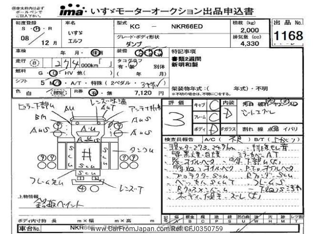 isuzu elf-truck 1996 -ISUZU--Elf NKR66E-7488657---ISUZU--Elf NKR66E-7488657- image 1