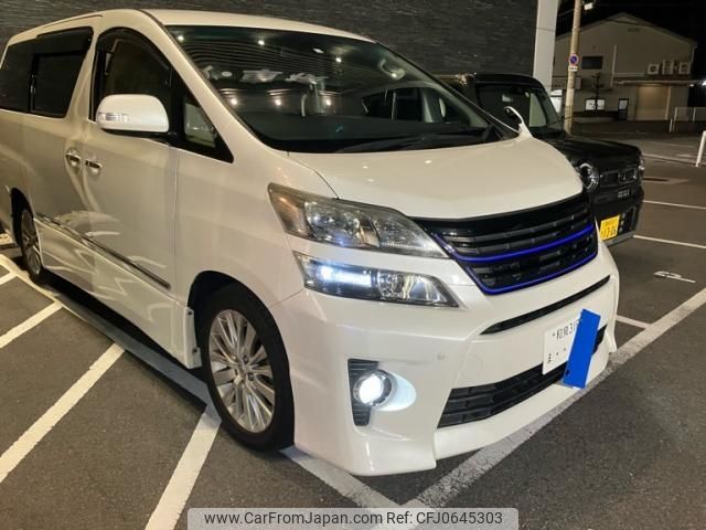 toyota vellfire 2012 -TOYOTA--Vellfire DBA-ANH20W--ANH20-8211729---TOYOTA--Vellfire DBA-ANH20W--ANH20-8211729- image 2