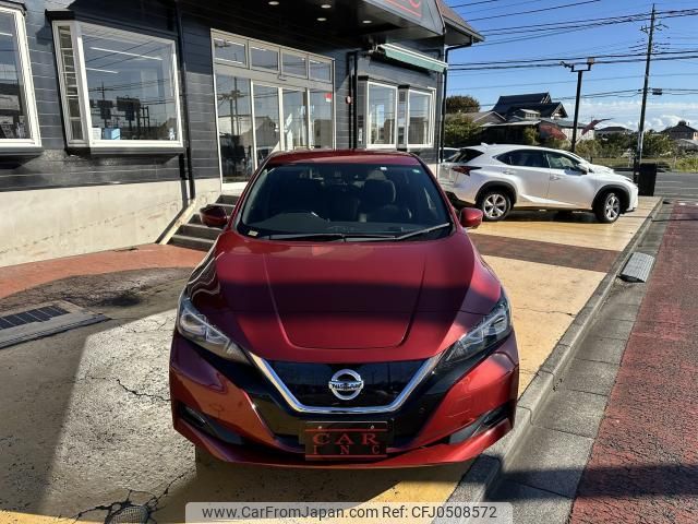nissan leaf 2018 quick_quick_ZE1_ZE1-014179 image 2