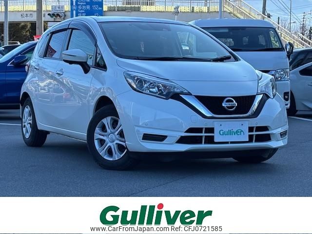 nissan note 2018 -NISSAN--Note DBA-E12--E12-591033---NISSAN--Note DBA-E12--E12-591033- image 1