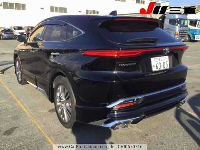 toyota harrier 2021 -TOYOTA 【三重 330ﾁ6305】--Harrier MXUA80--0040512---TOYOTA 【三重 330ﾁ6305】--Harrier MXUA80--0040512- image 2