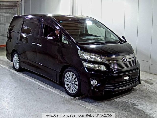 toyota vellfire 2012 CFJ1562766 image 1