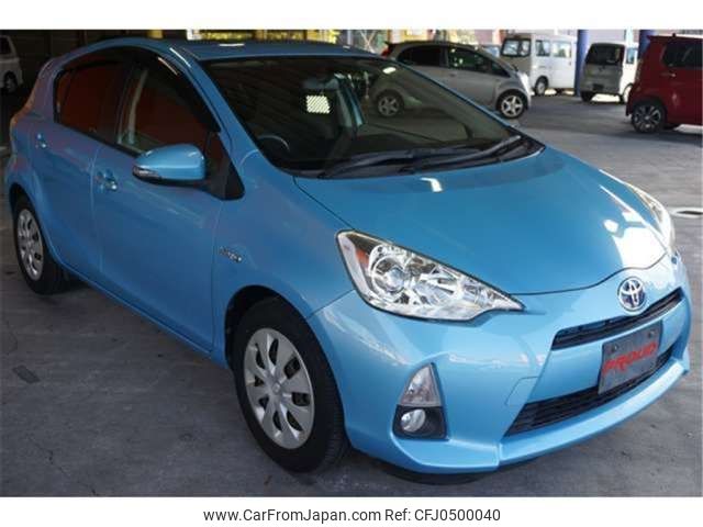 toyota aqua 2012 -TOYOTA 【伊豆 500ﾀ3417】--AQUA DAA-NHP10--NHP10-2019491---TOYOTA 【伊豆 500ﾀ3417】--AQUA DAA-NHP10--NHP10-2019491- image 1