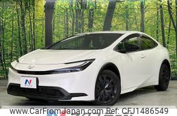 toyota prius 2024 CFJ1486549
