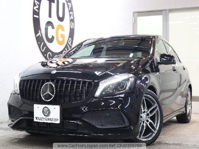 mercedes-benz a-class 2016 -MERCEDES-BENZ--Benz A Class DBA-176042--WDD1760422V114028---MERCEDES-BENZ--Benz A Class DBA-176042--WDD1760422V114028- image 1