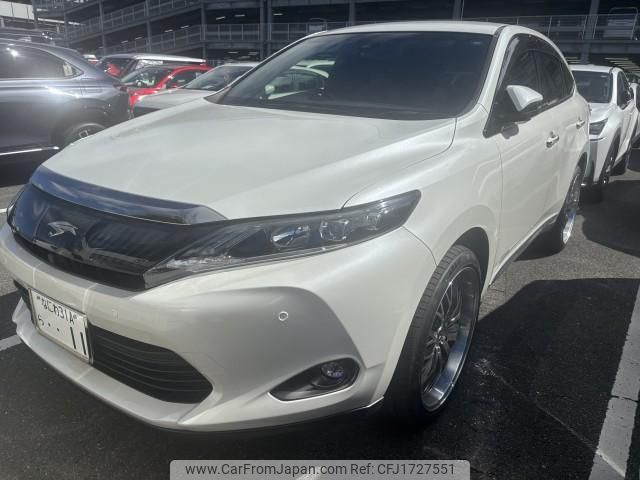 toyota harrier 2017 CFJ1727551 image 1