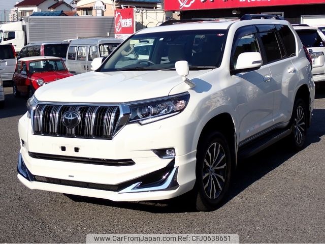 toyota land-cruiser-prado 2020 -TOYOTA--Land Cruiser Prado CBA-TRJ150W--TRJ150-0111393---TOYOTA--Land Cruiser Prado CBA-TRJ150W--TRJ150-0111393- image 1