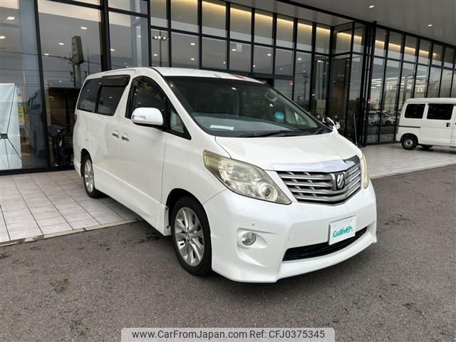 toyota alphard 2011 -TOYOTA--Alphard DBA-ANH20W--ANH20-8162551---TOYOTA--Alphard DBA-ANH20W--ANH20-8162551- image 1