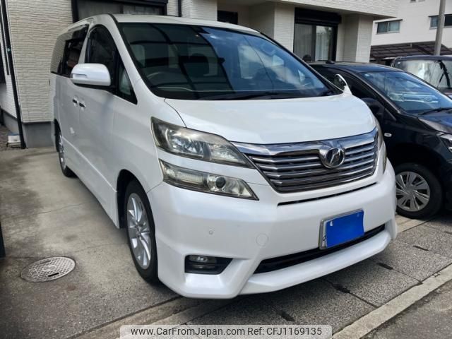 toyota vellfire 2008 -TOYOTA--Vellfire DBA-ANH20W--ANH20-8009721---TOYOTA--Vellfire DBA-ANH20W--ANH20-8009721- image 1